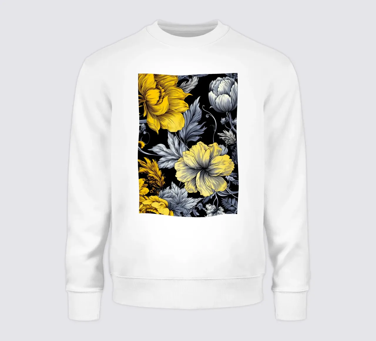 Fiori eleganti felpa da Lionmixart