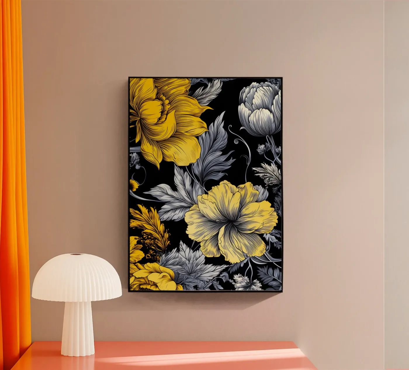 Fiori eleganti plexiglass da Lionmixart