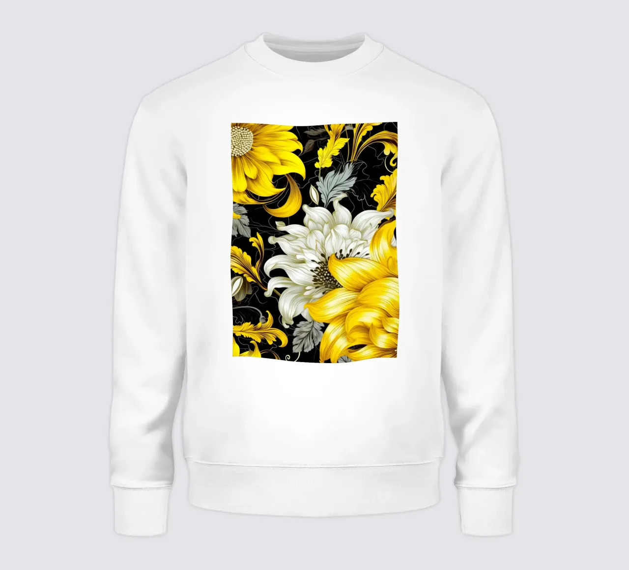 Fiori eleganti felpa da Lionmixart