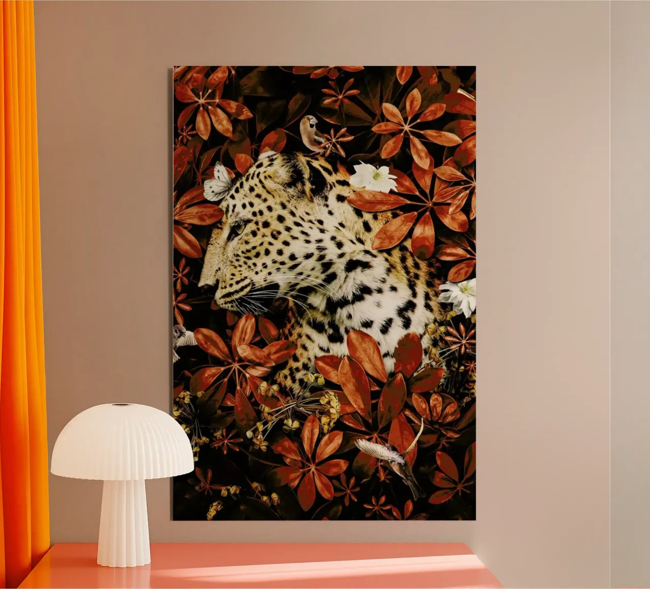 Lion And Cub alluminio dibond da Wouter Rikken