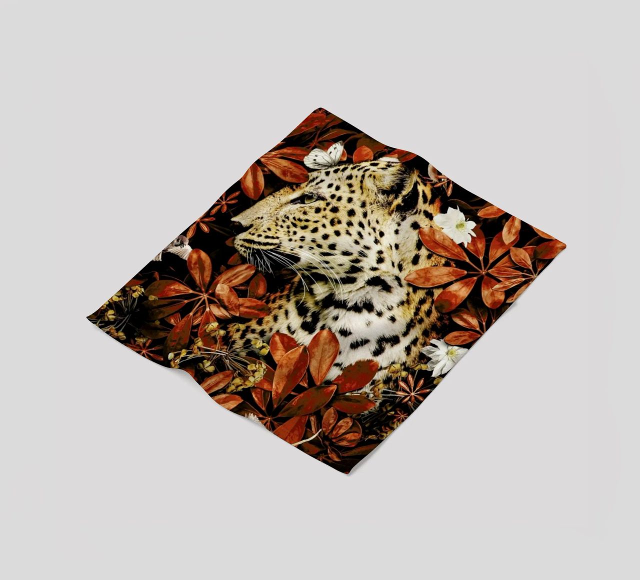 Lion And Cub coperta in pile da Wouter Rikken