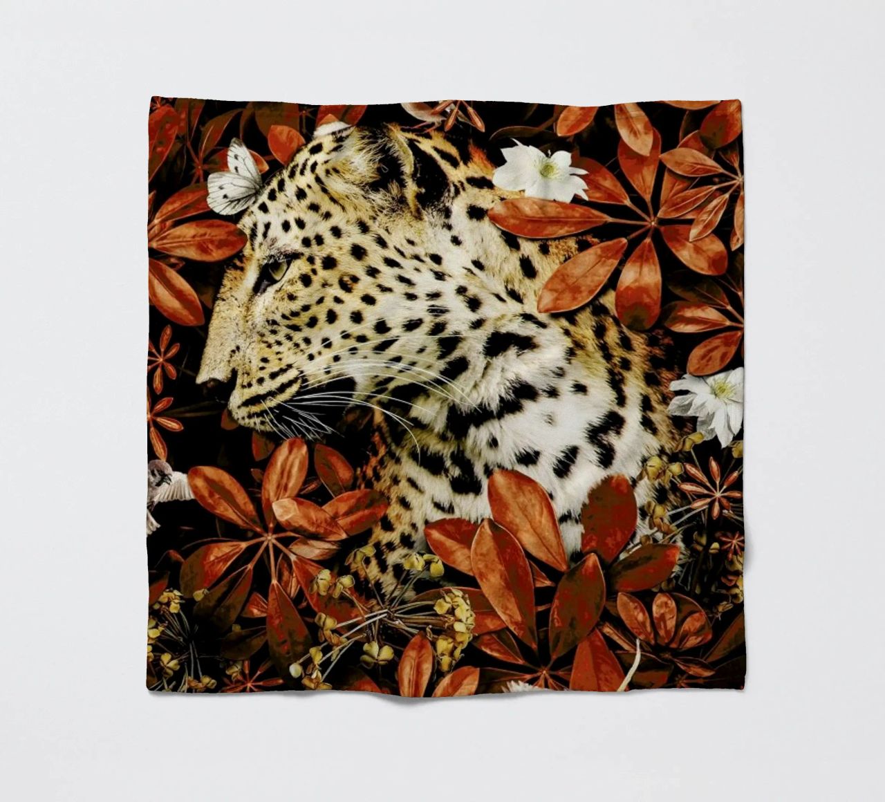 Lion And Cub coperta in pile da Wouter Rikken