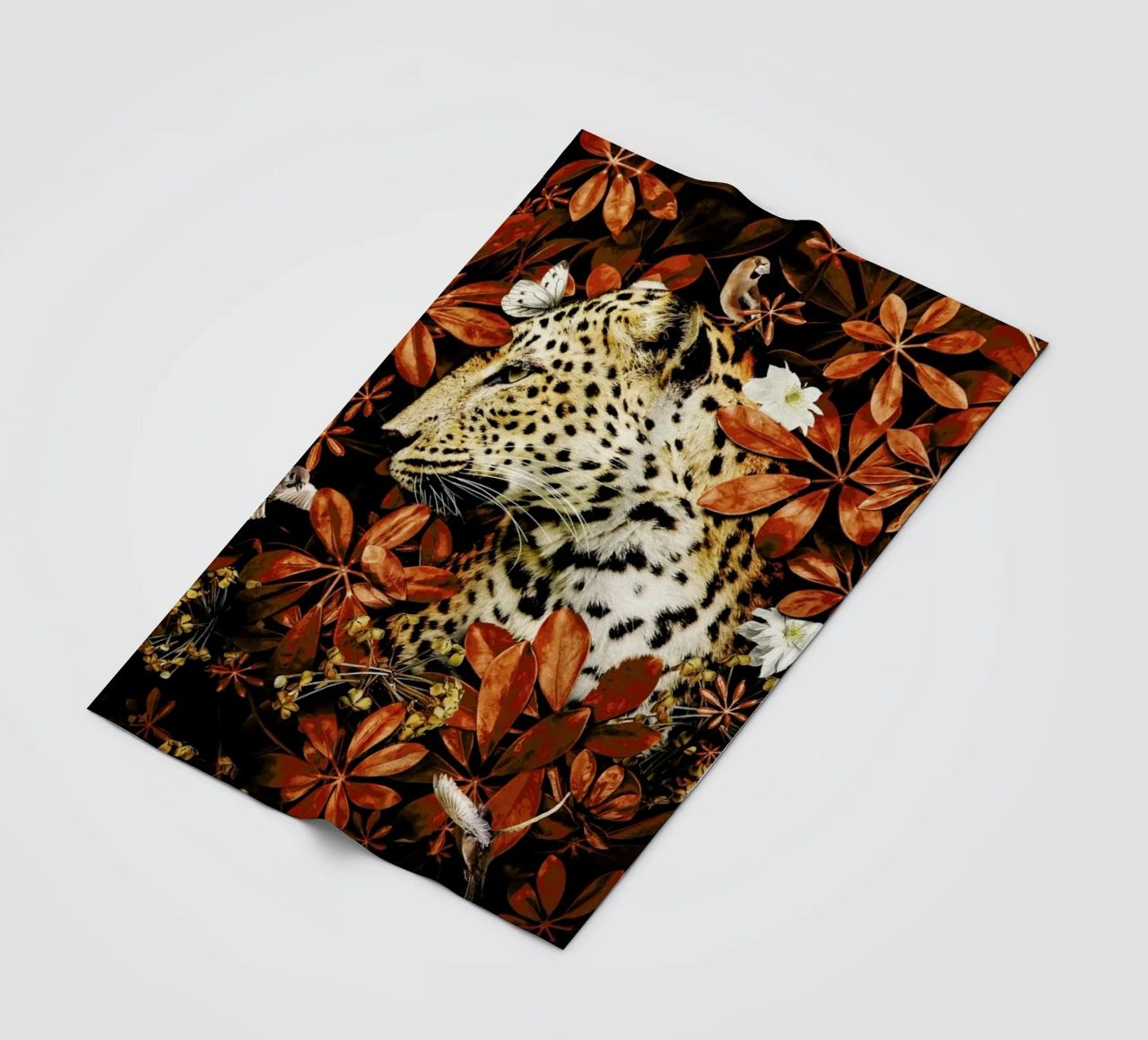 Lion And Cub coperta in pile da Wouter Rikken
