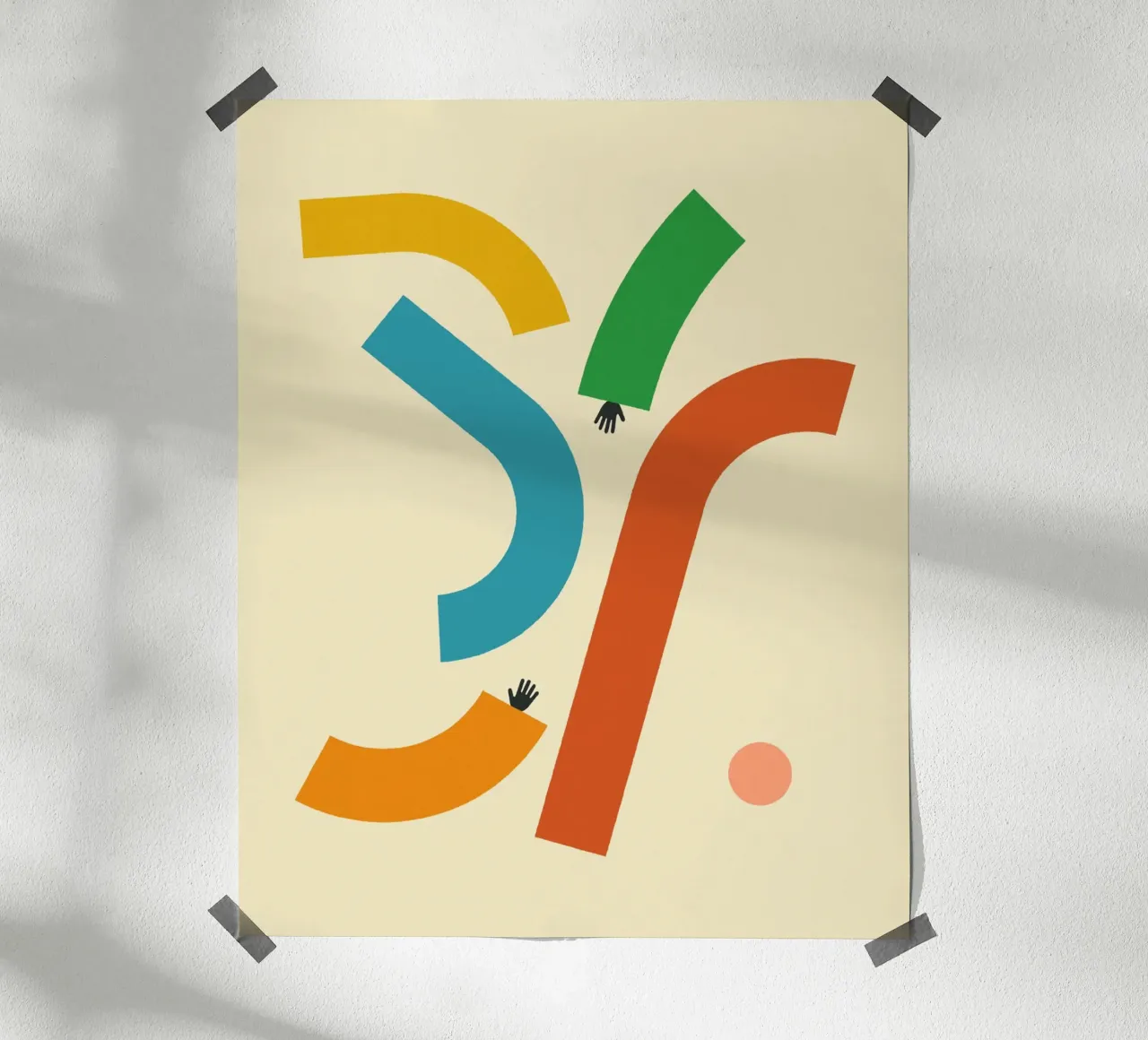 REACH (4) poster da Jazzberry Blue