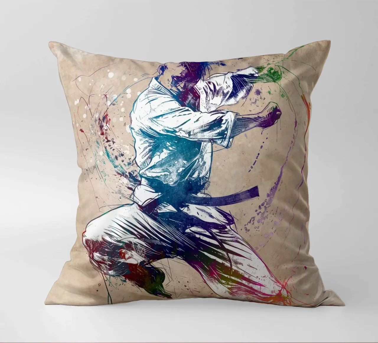 Teakwondo sport art cuscino da SPORT