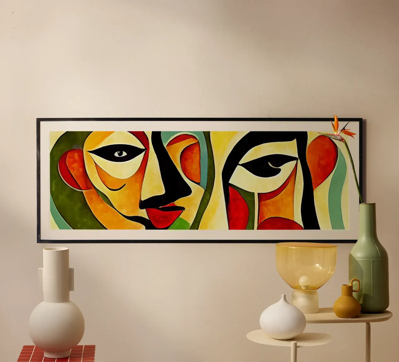 Arte da parete di Imagine poster con telaio in alluminio da Imagine