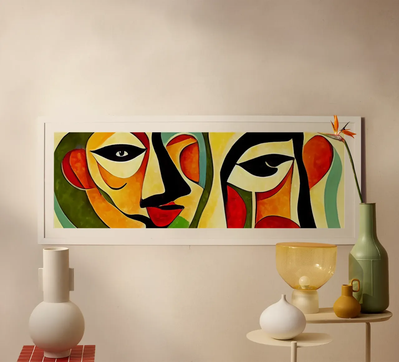Arte da parete di Imagine poster con telaio in alluminio da Imagine