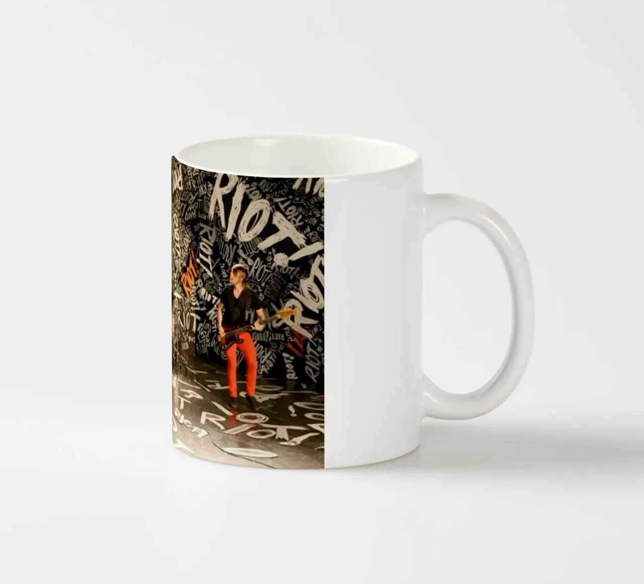 paramore ceramic mug by ariscepmex