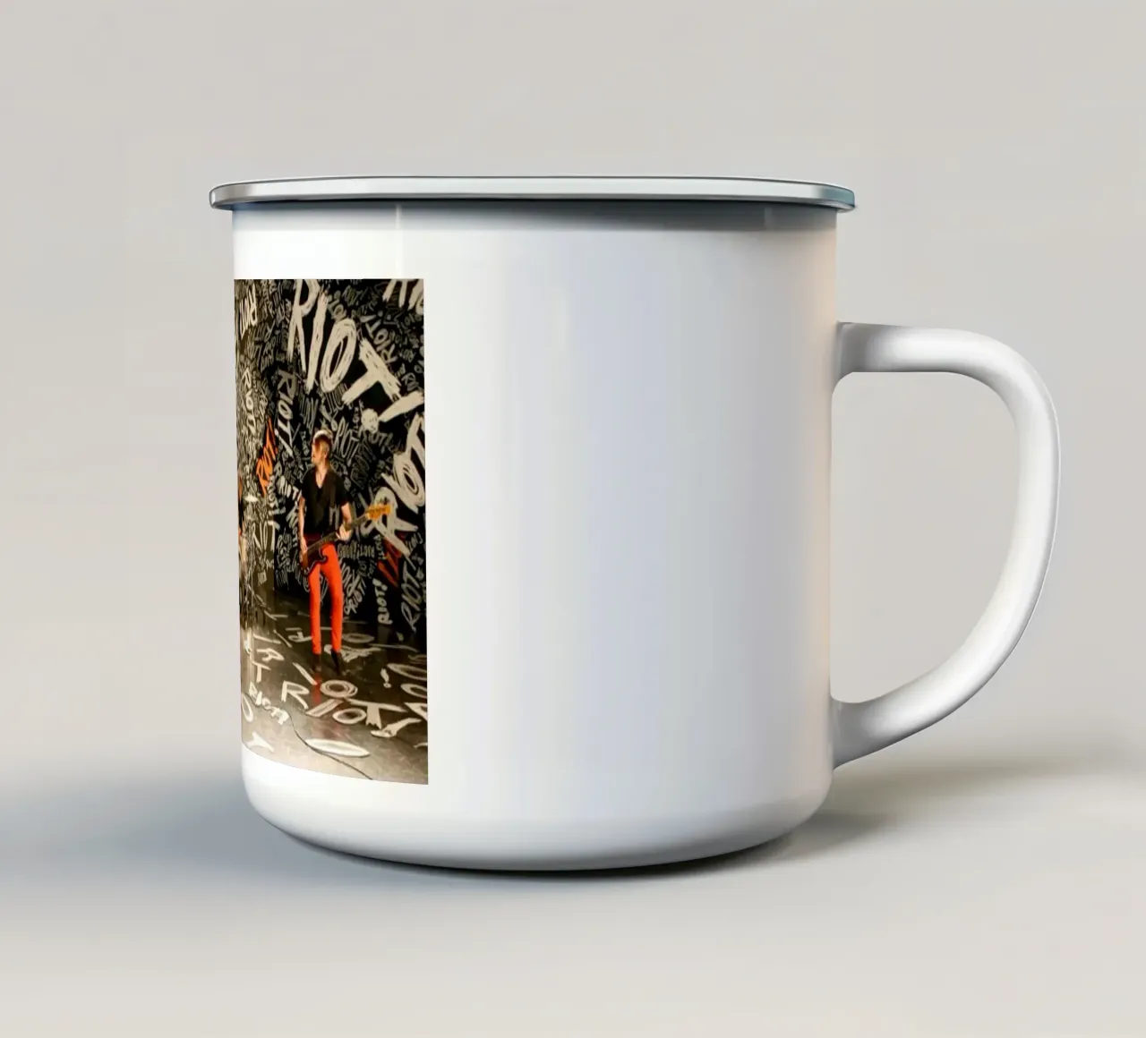 paramore enamel mug by ariscepmex