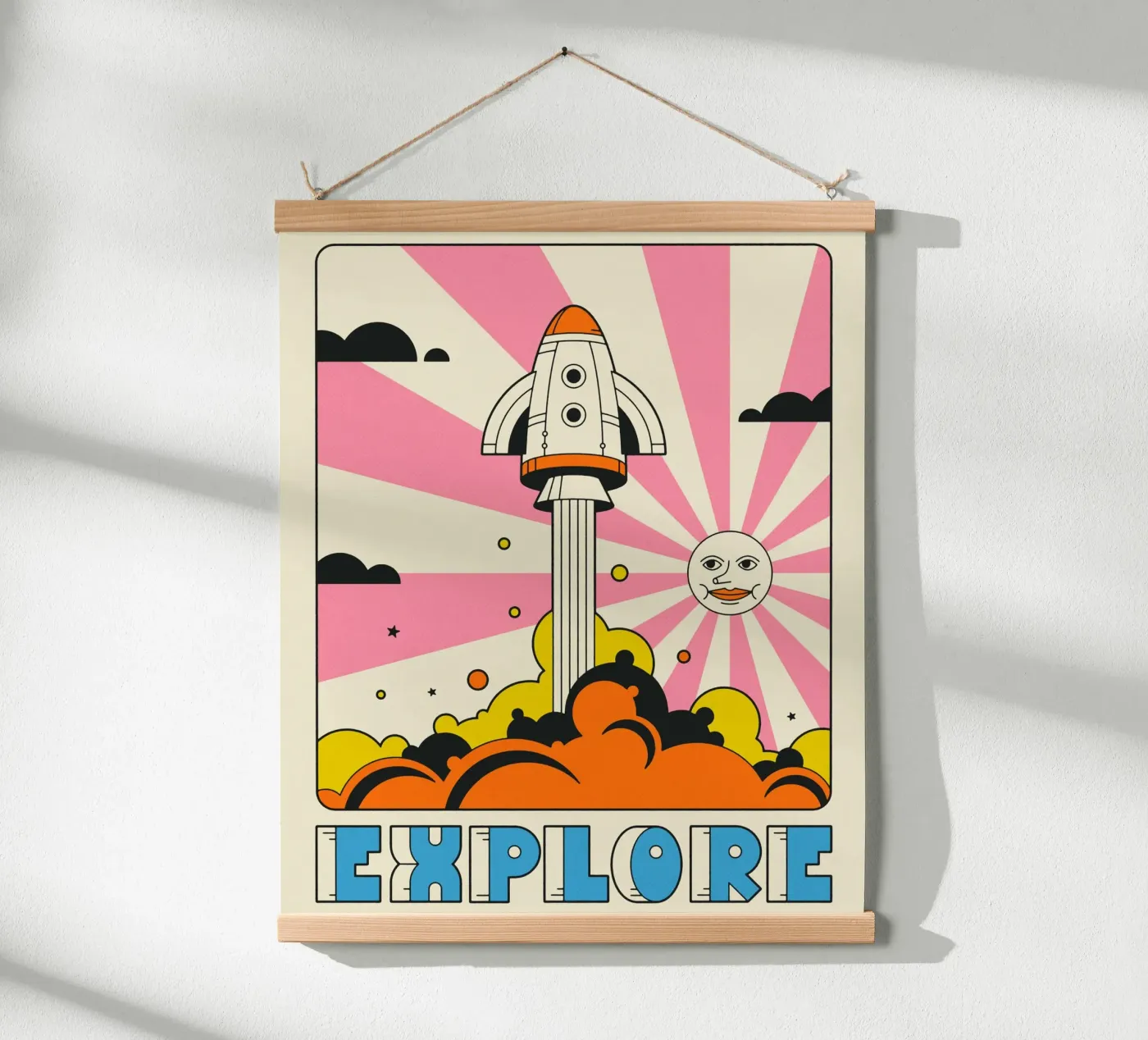 EXPLORE poster da Jazzberry Blue