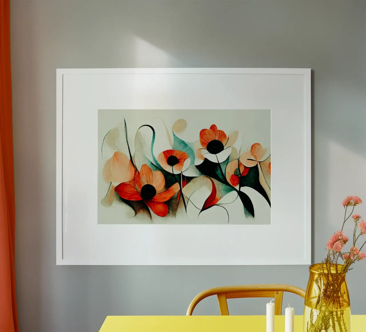 Wall-art by Imagine poster with plastic frame by Imagine