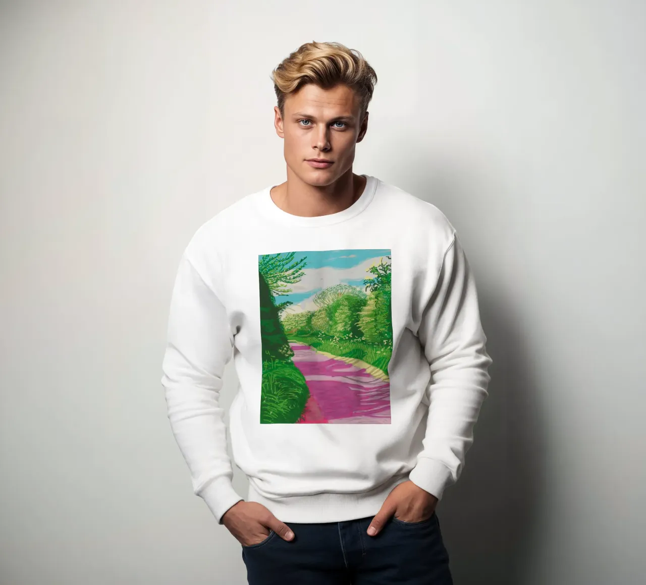 Spring In Woldgate Sweatshirt von Alana Gallerie