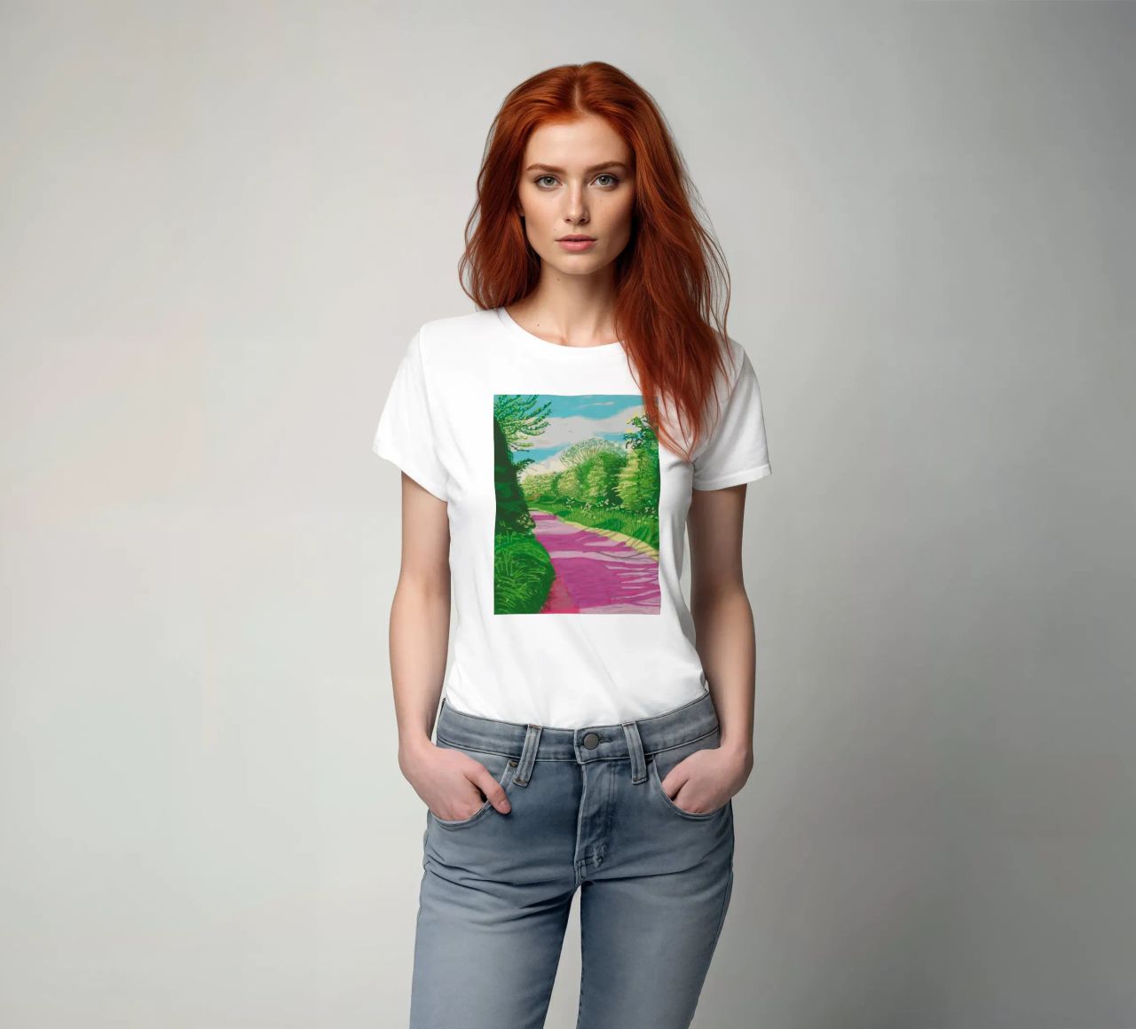 Spring In Woldgate t-shirt da Alana Gallerie