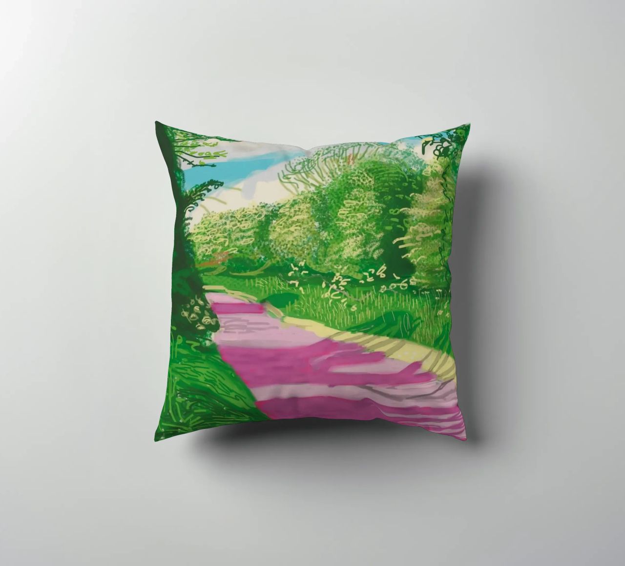 Spring In Woldgate cuscino da Alana Gallerie