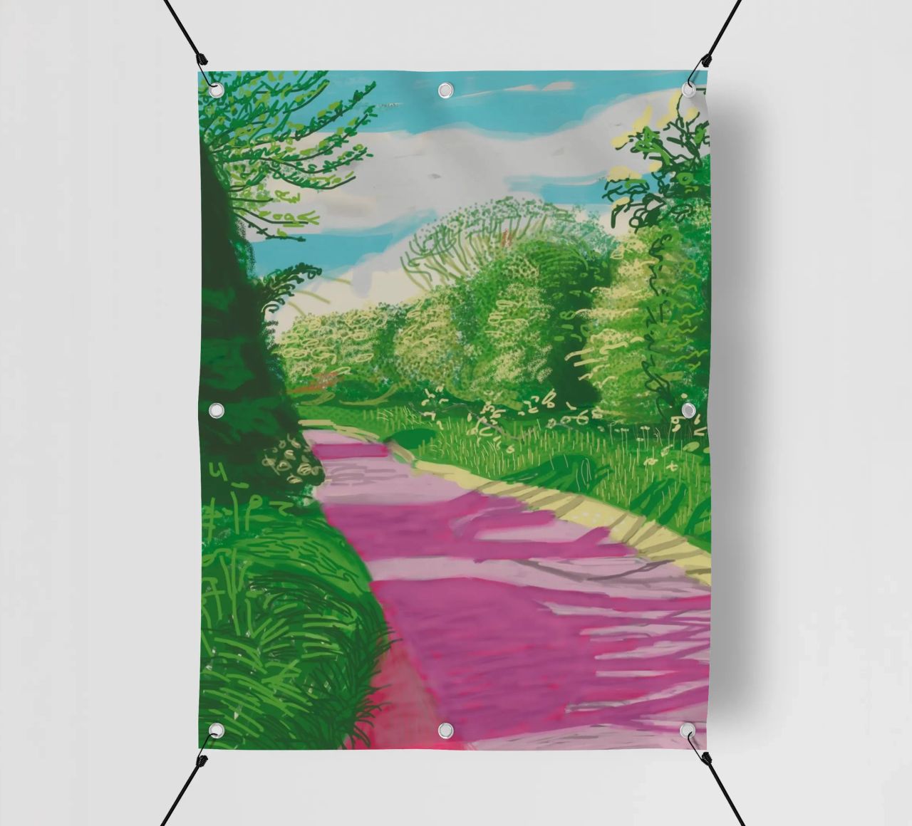 Spring In Woldgate telo in pvc da Alana Gallerie