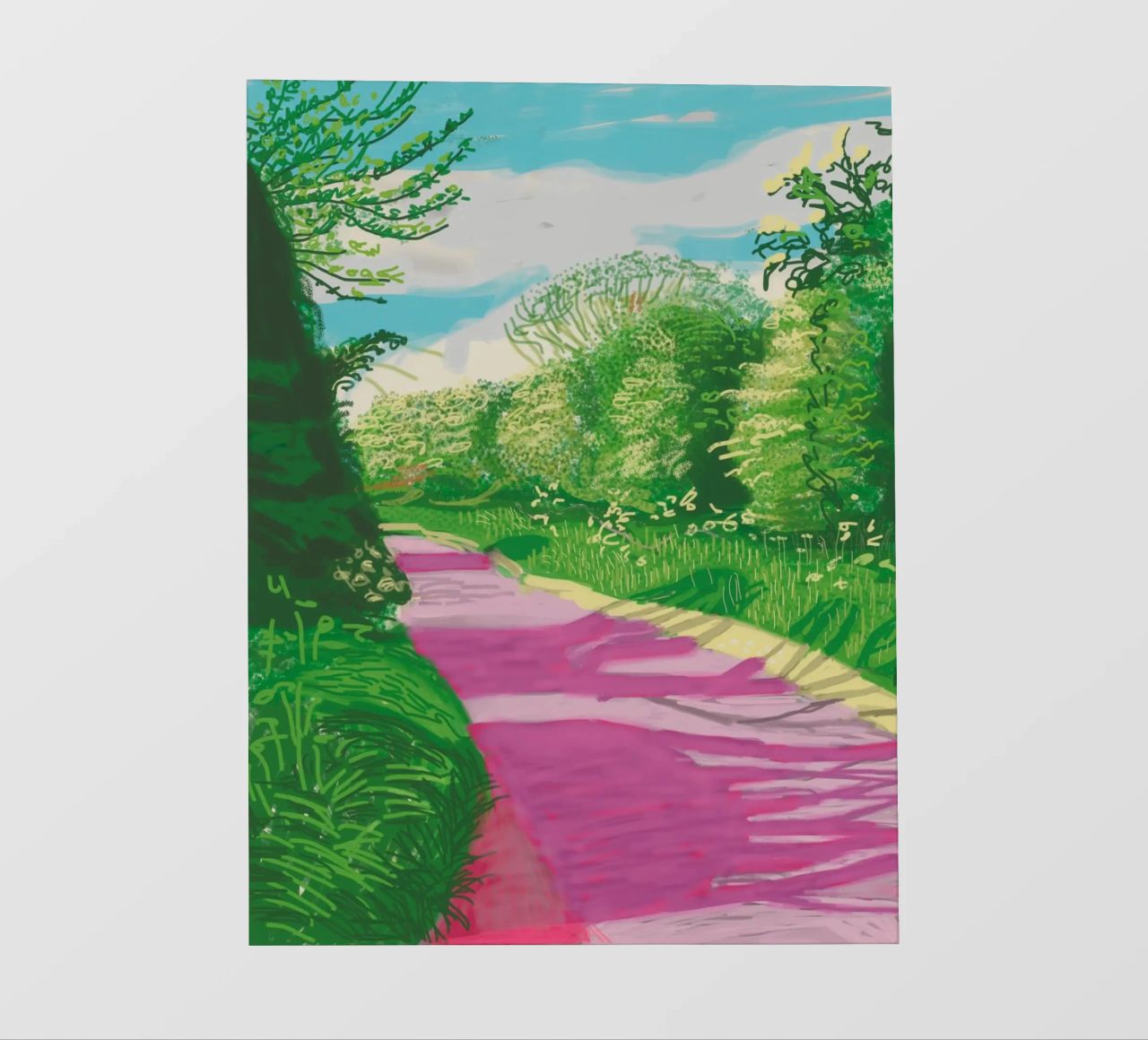 Spring In Woldgate telo in pvc da Alana Gallerie