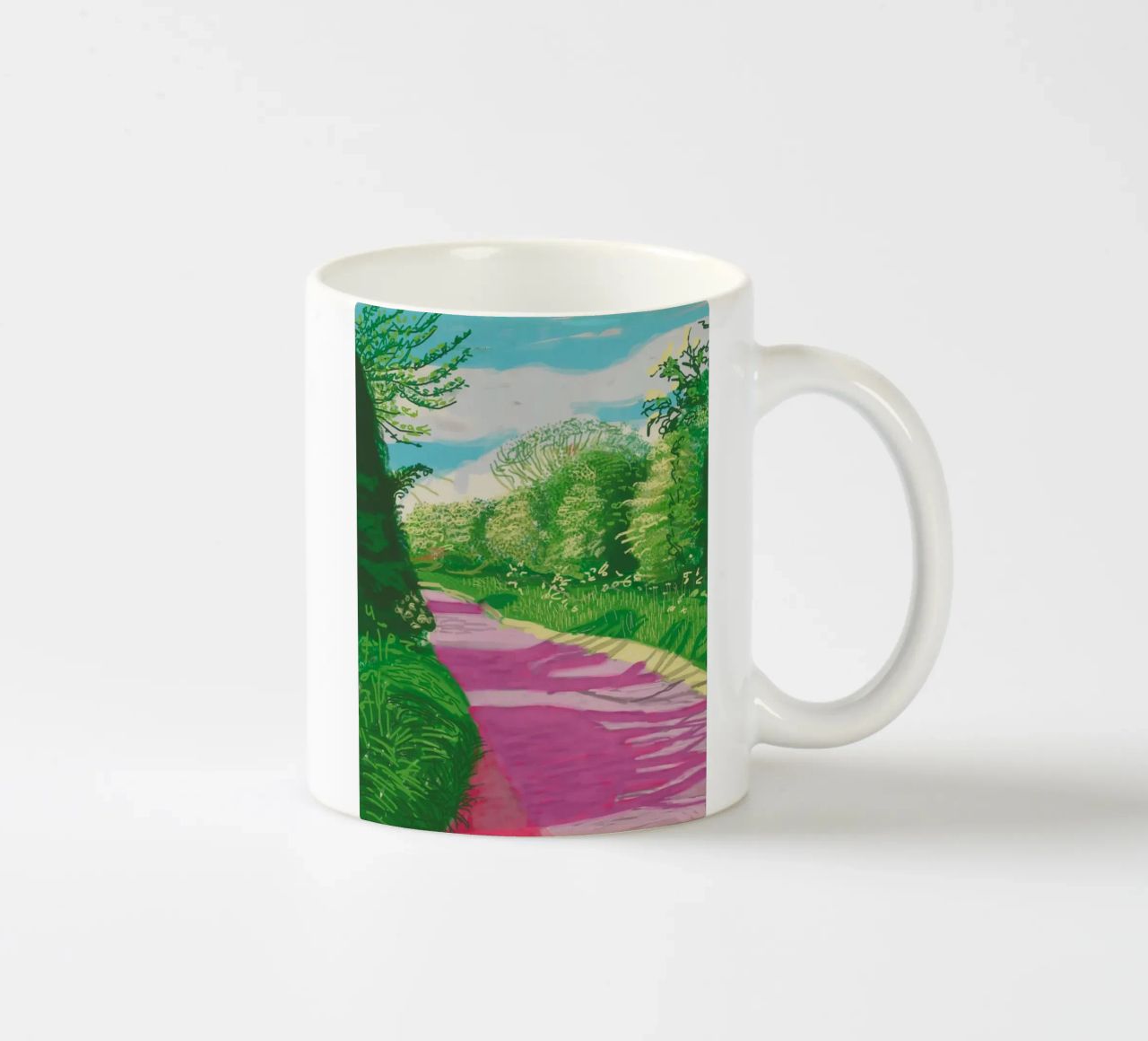 Spring In Woldgate tazza in ceramica da Alana Gallerie