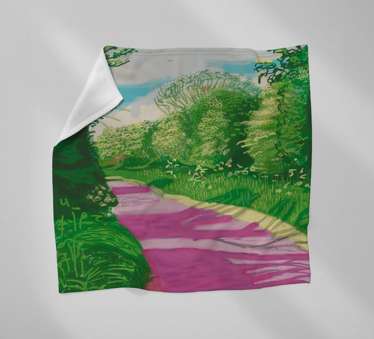 Spring In Woldgate coperta in pile da Alana Gallerie