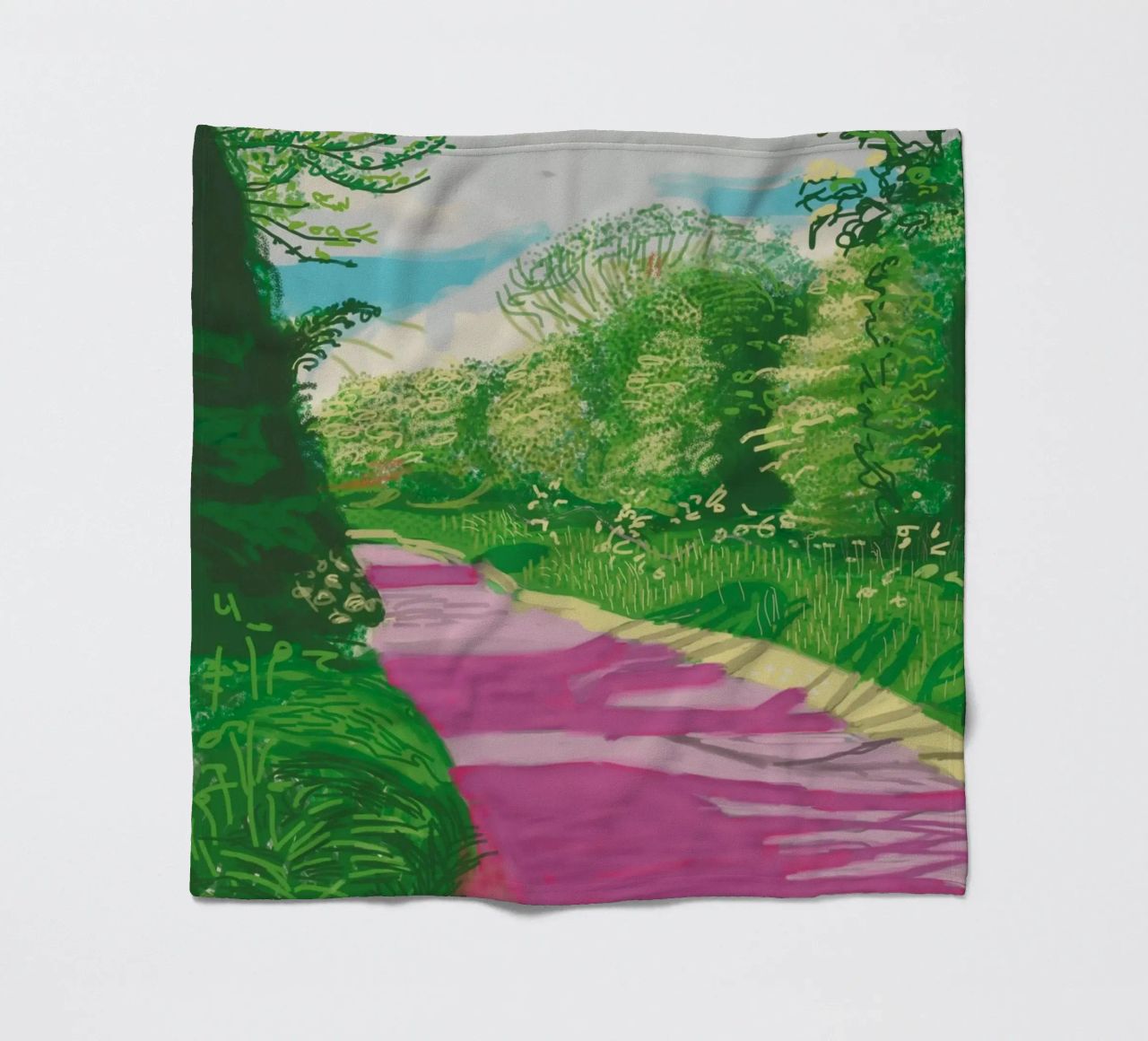 Spring In Woldgate coperta in pile da Alana Gallerie