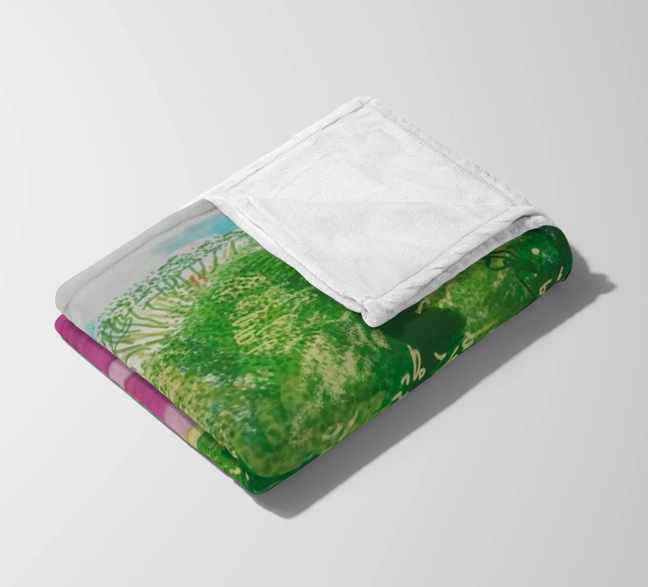 Spring In Woldgate coperta in pile da Alana Gallerie