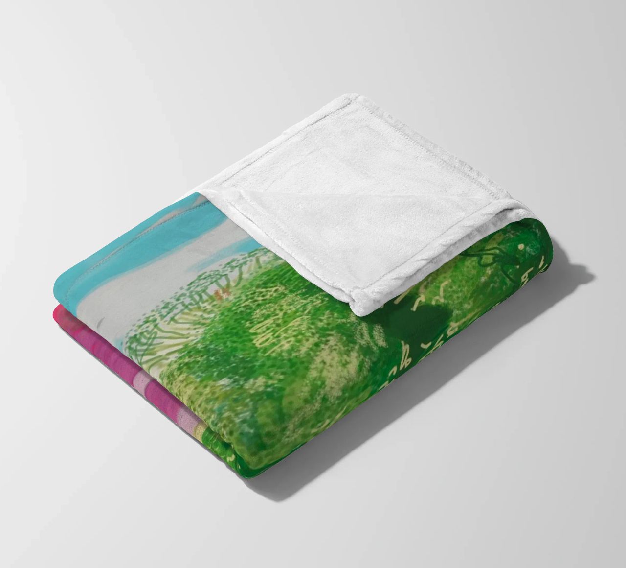 Spring In Woldgate coperta in pile da Alana Gallerie