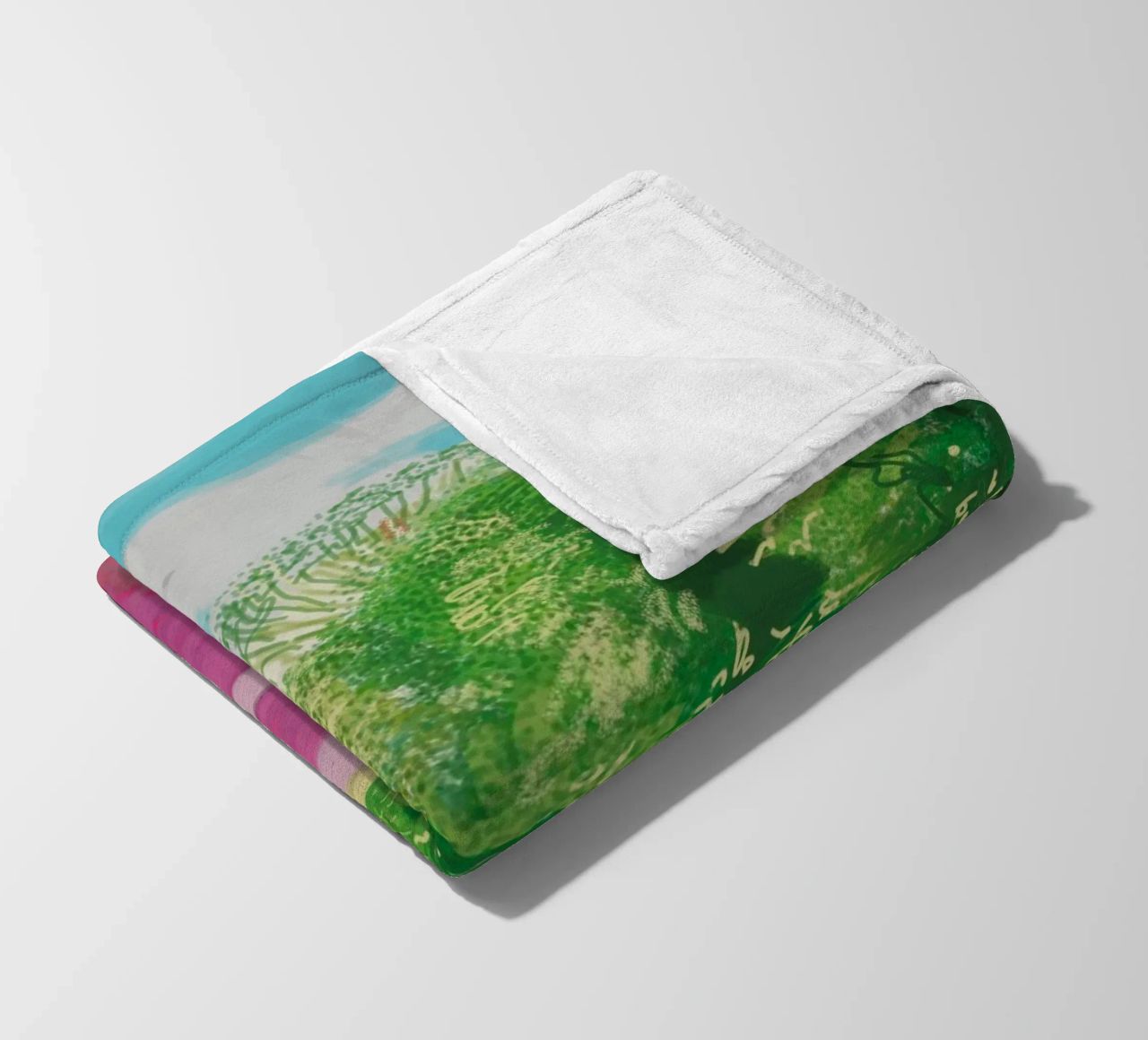 Spring In Woldgate coperta in pile da Alana Gallerie