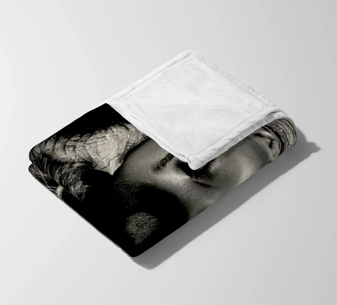 Woman And Lion coperta in pile da Wouter Rikken