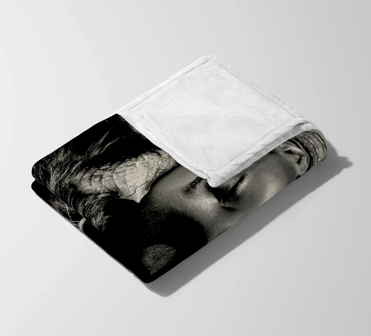 Woman And Lion coperta in pile da Wouter Rikken