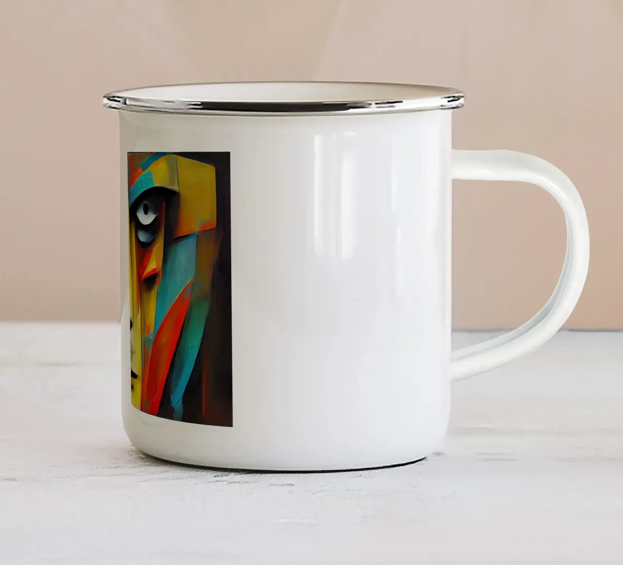Wall-art by Imagine enamel mug by Imagine