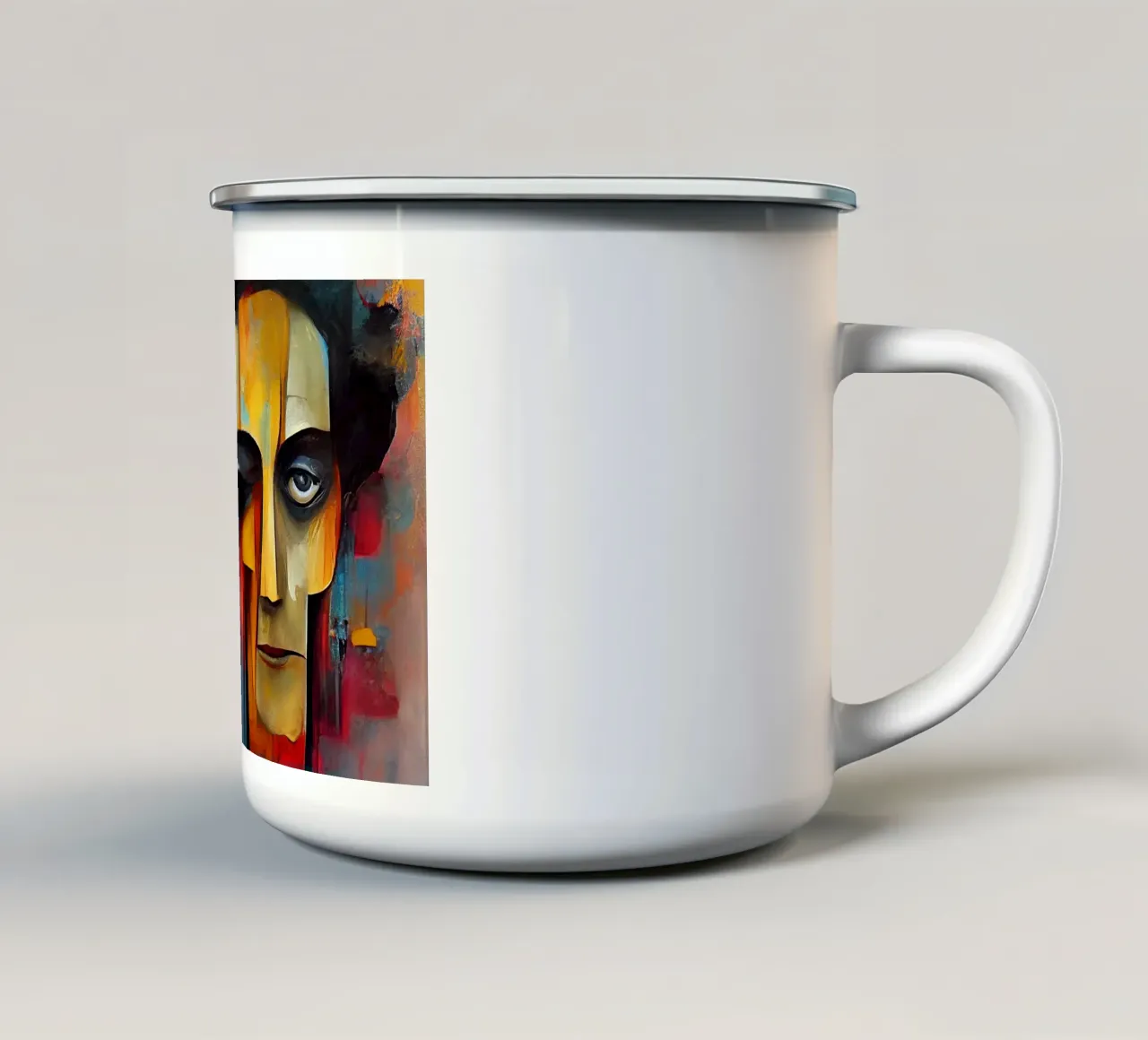 Wall-art by Imagine enamel mug by Imagine