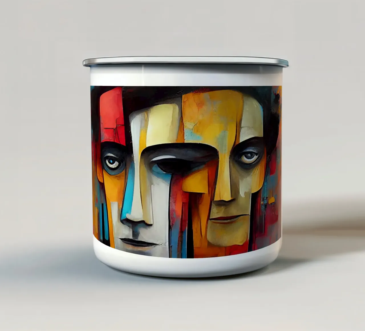 Wall-art by Imagine enamel mug by Imagine