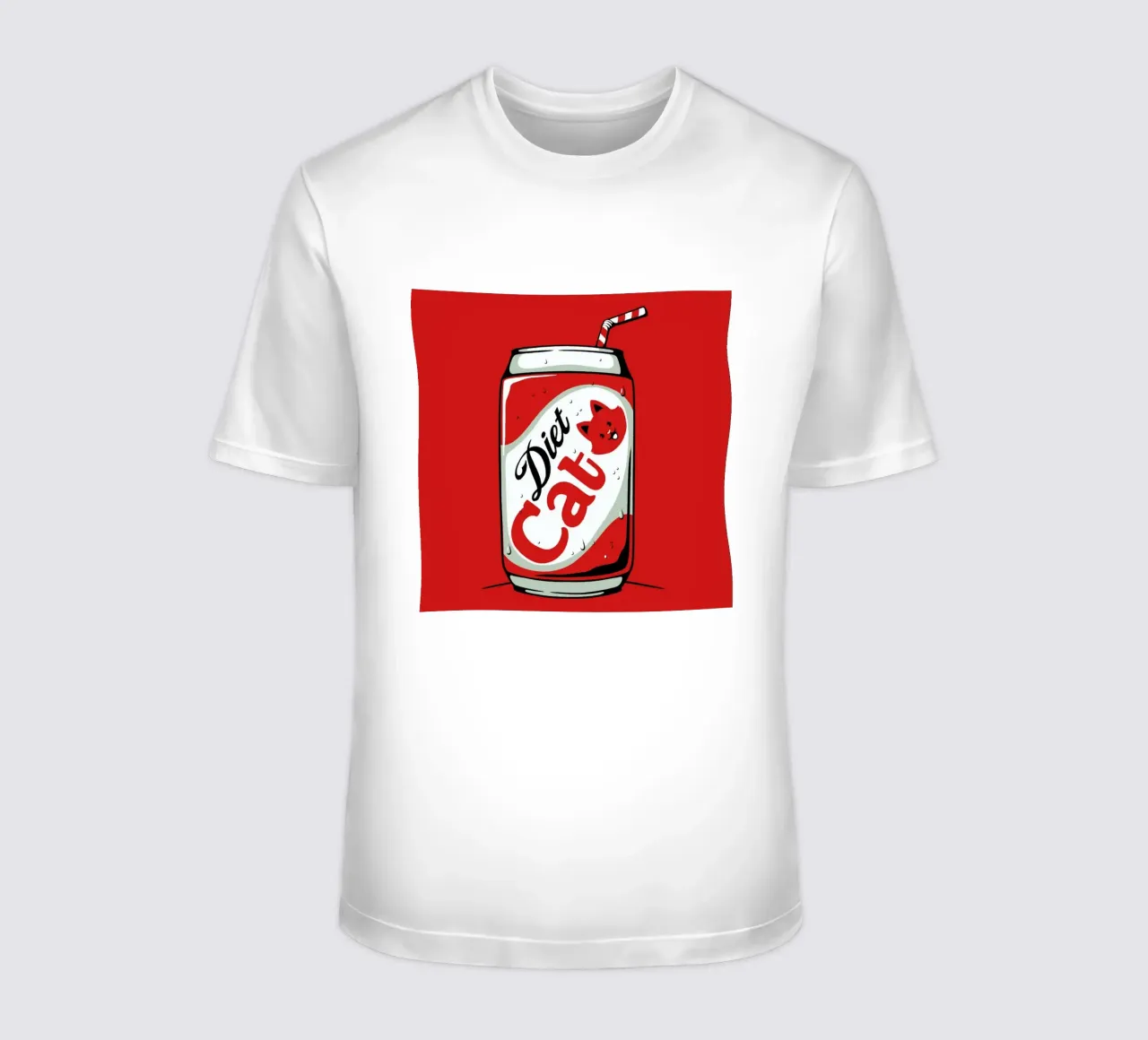 Diet Cat Can Pop Soda t-shirt da Tobe Fonseca