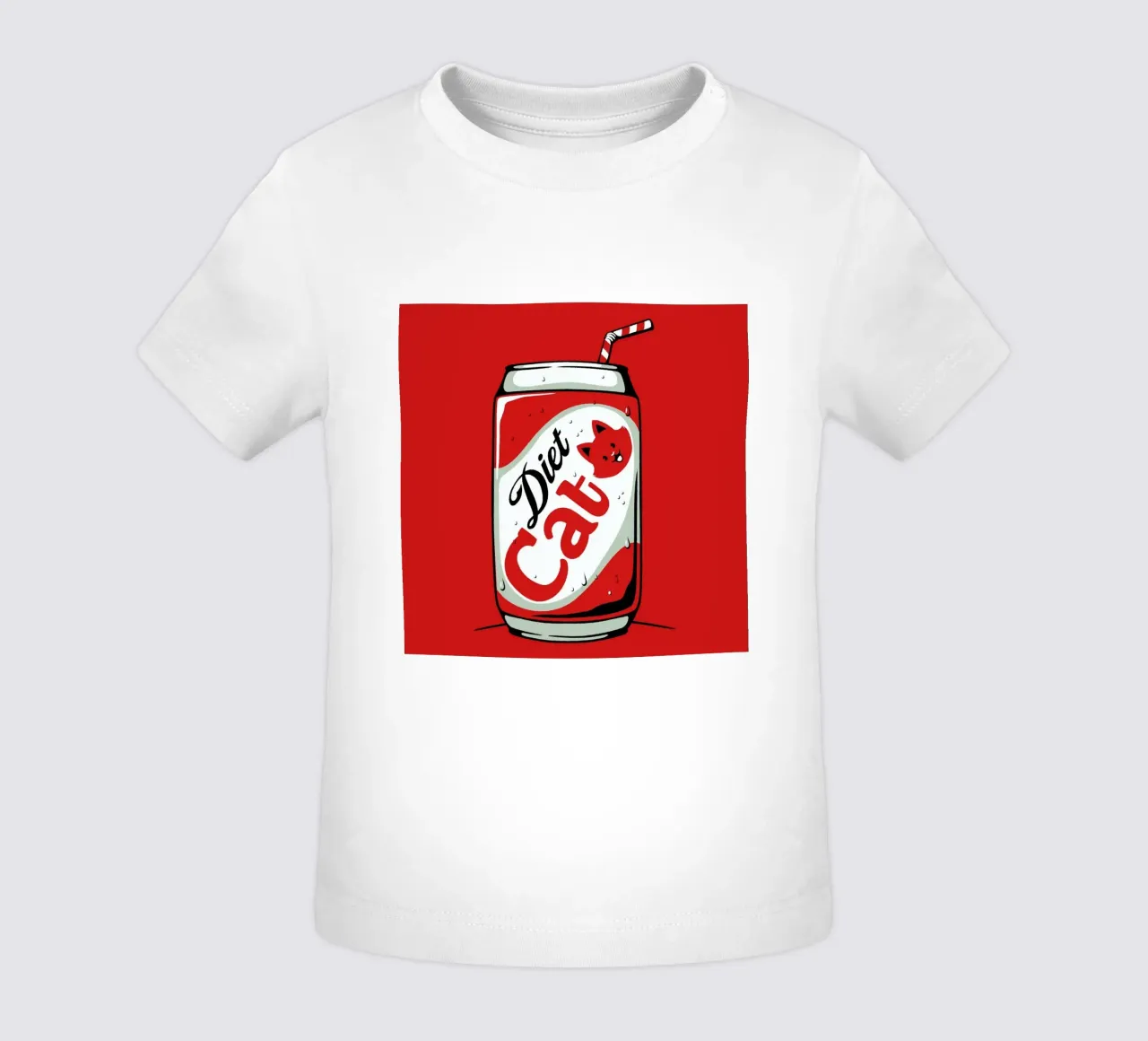 Diet Cat Can Pop Soda maglietta neonato da Tobe Fonseca