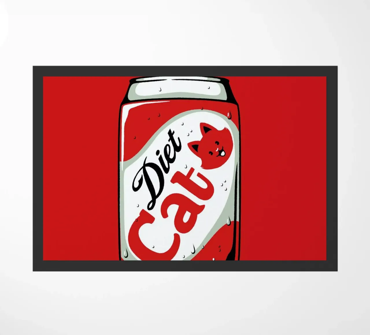 Diet Cat Can Pop Soda zerbino da Tobe Fonseca