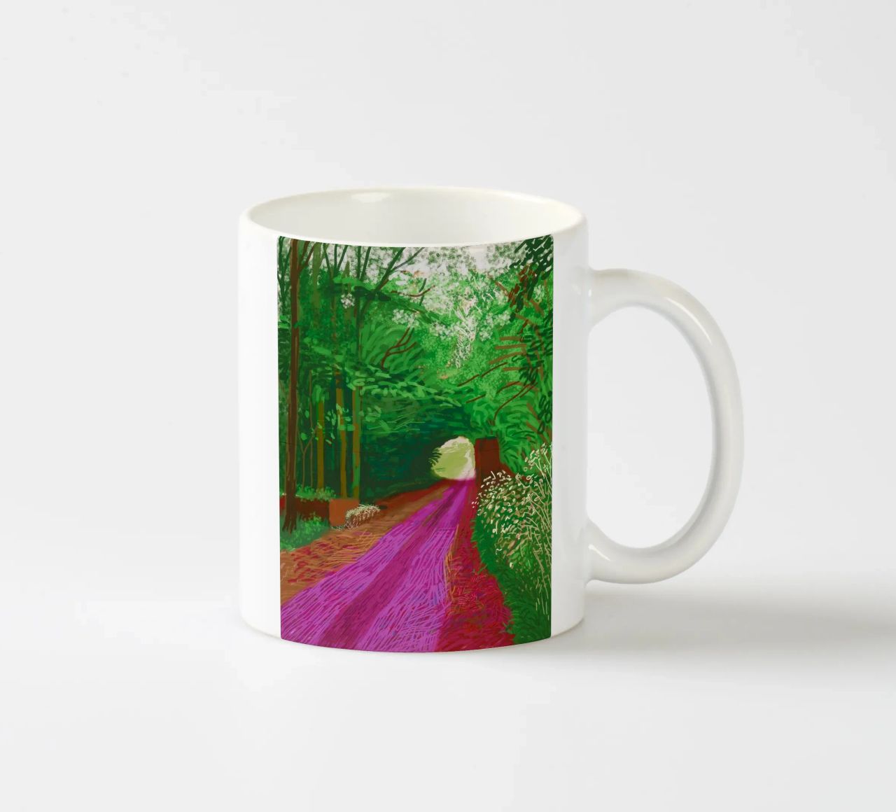 The Arrival Of Spring tazza in ceramica da Todeo gallerie
