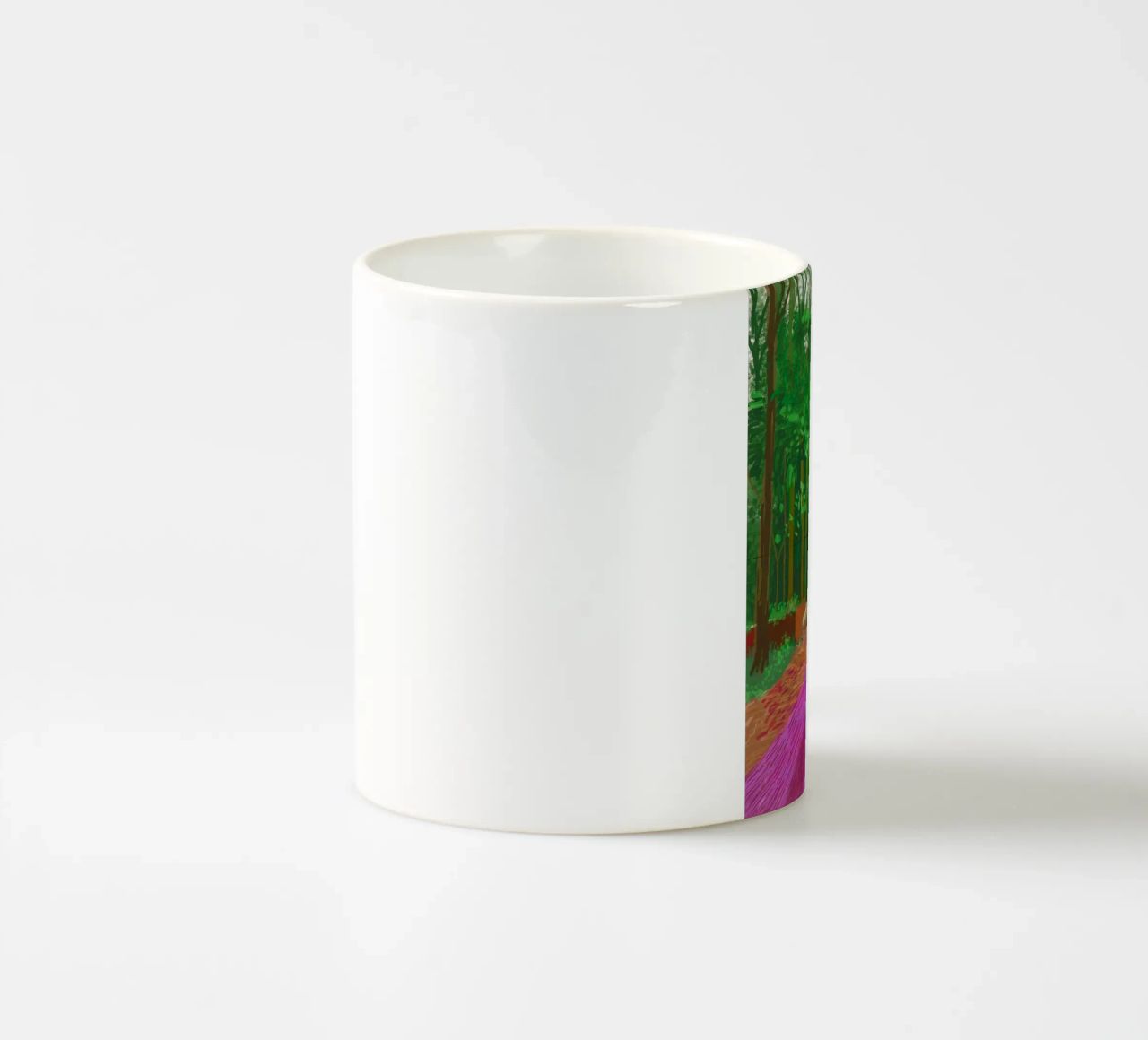 The Arrival Of Spring tazza in ceramica da Todeo gallerie