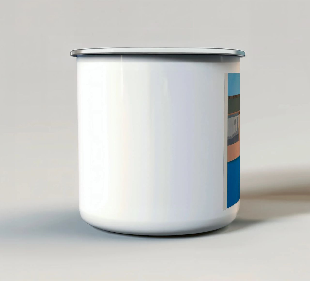 The Splash tazza in smalto da Todeo gallerie