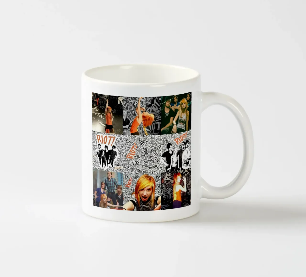 paramore ceramic mug by ariscepmex