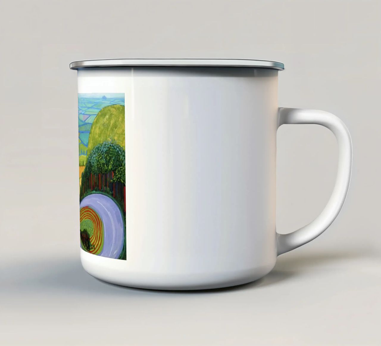 Widewall tazza in smalto da Todeo gallerie