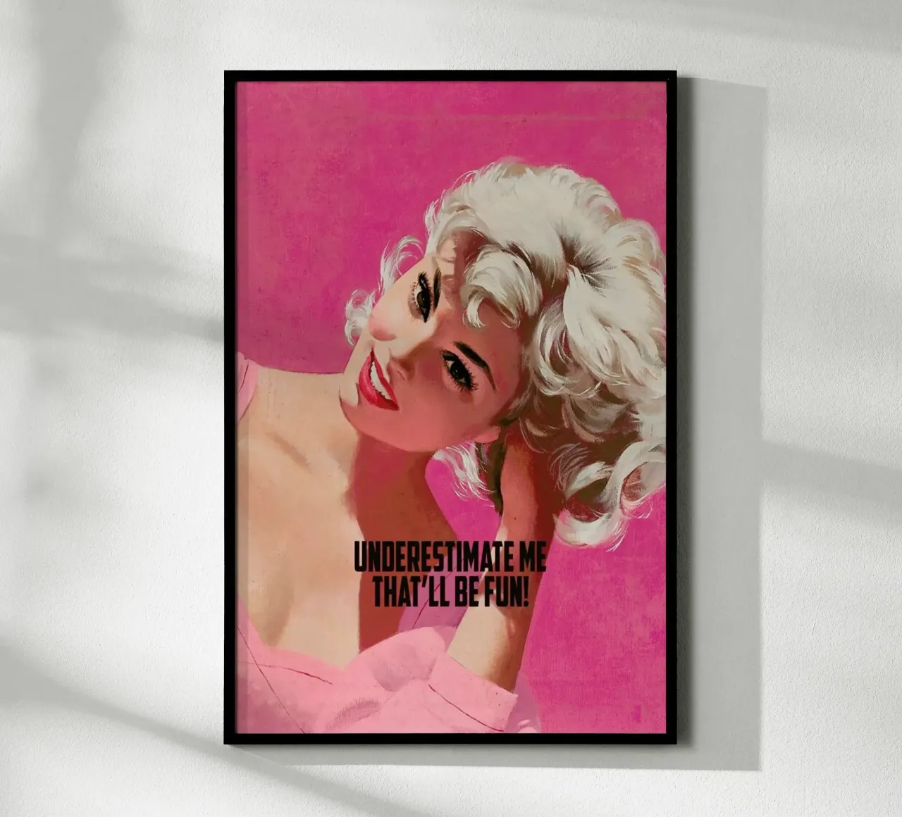 Underestimate Me carta hahnemühle da Gallery Print and Art Limited