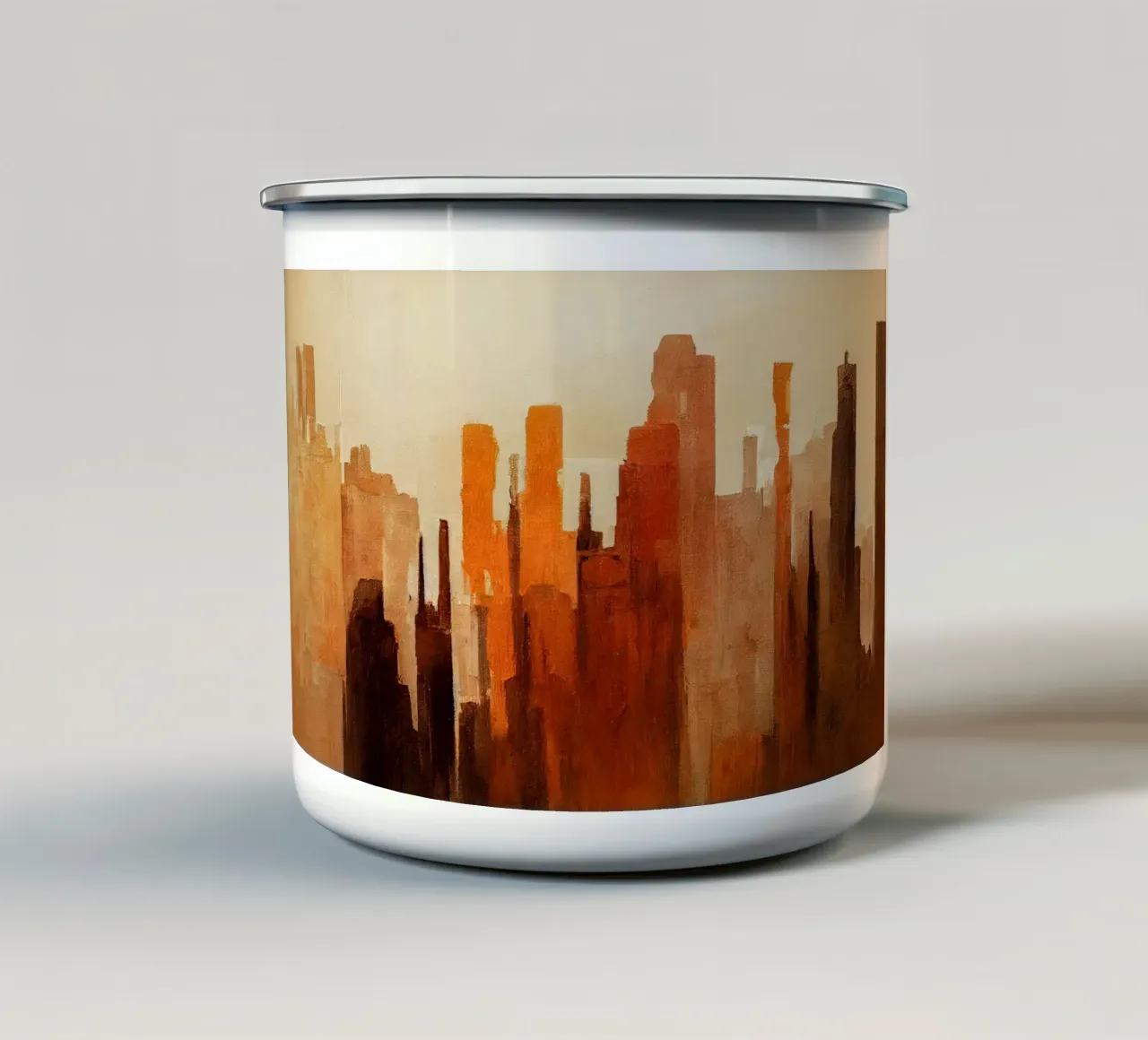 Arte da parete di Imagine tazza in smalto da Imagine