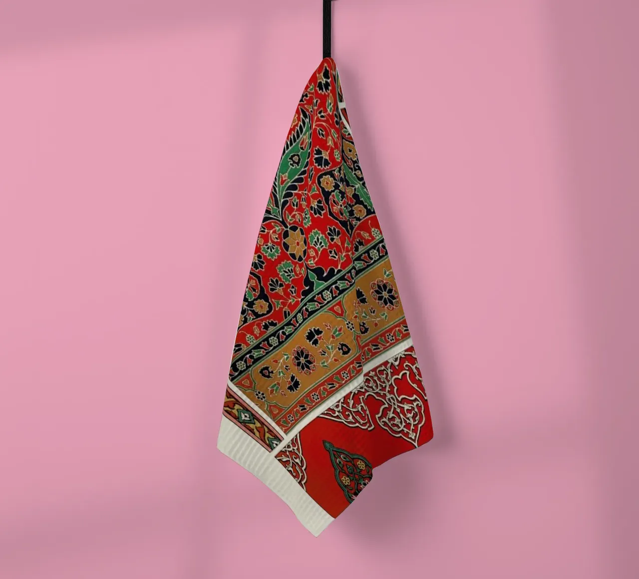 Racinet -  Indo-Persian Ornamental Pattern III paño de cocina de Vintage by JUNIQE