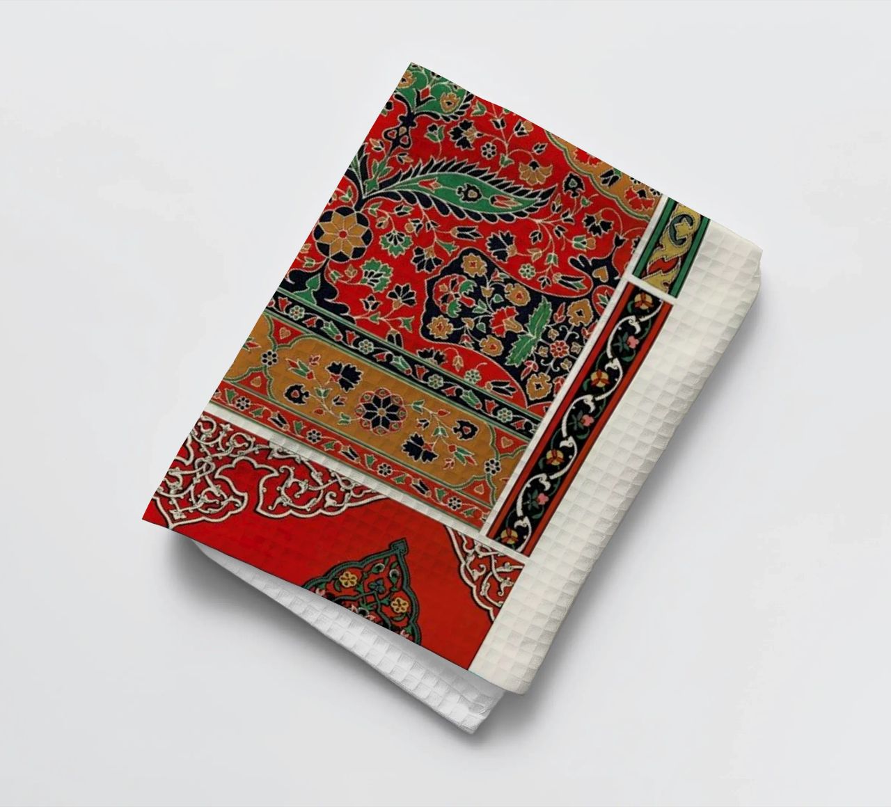 Racinet -  Indo-Persian Ornamental Pattern III torchon de Vintage by JUNIQE