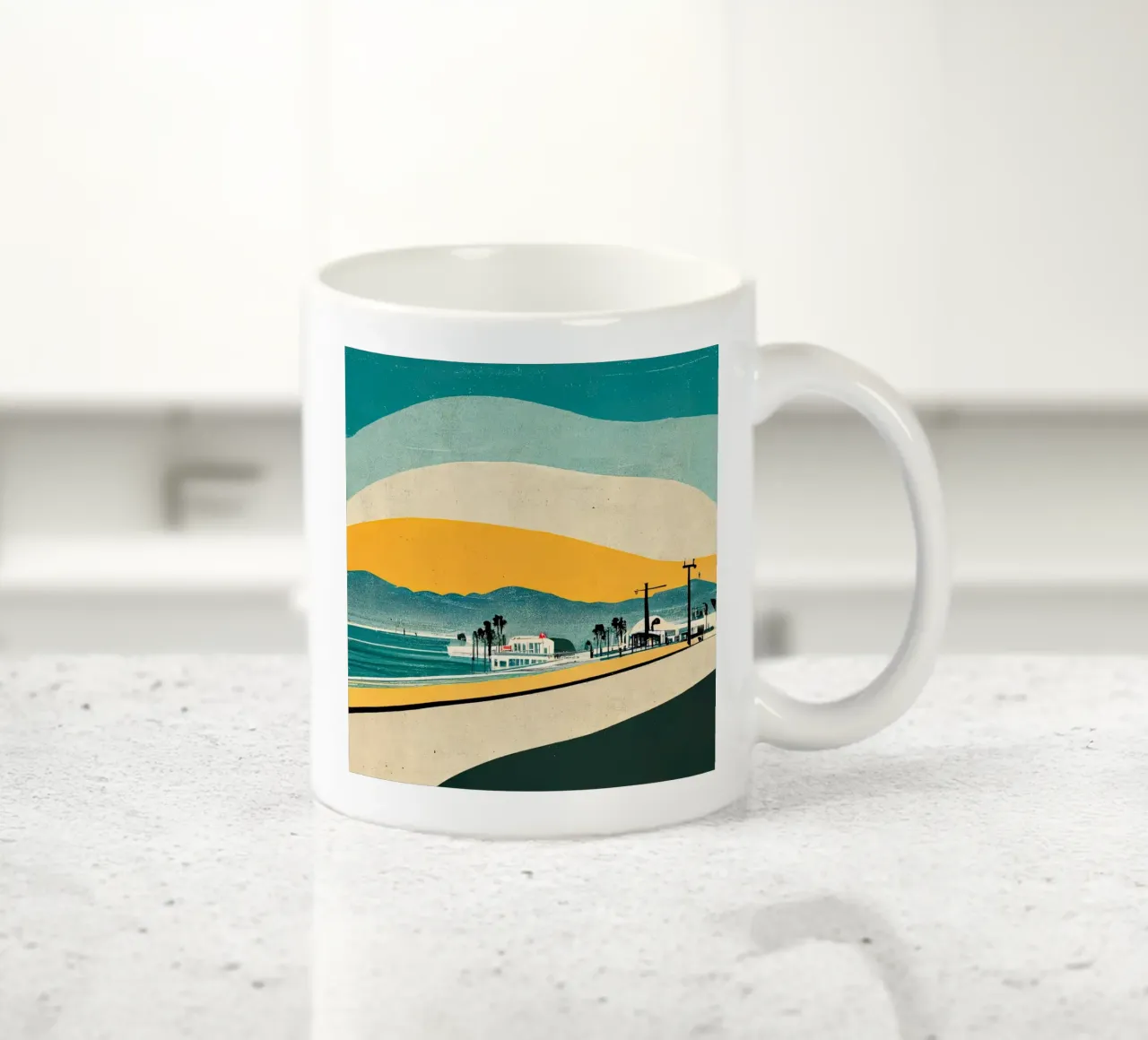 Arte da parete di Imagine tazza in ceramica da Imagine