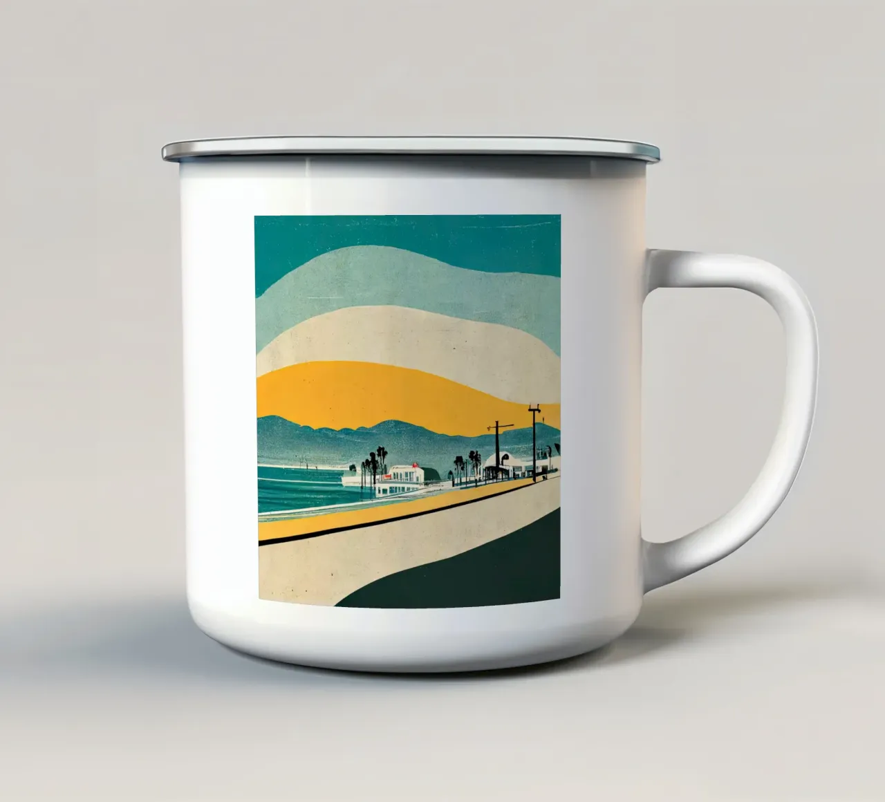 Wall-art by Imagine enamel mug by Imagine