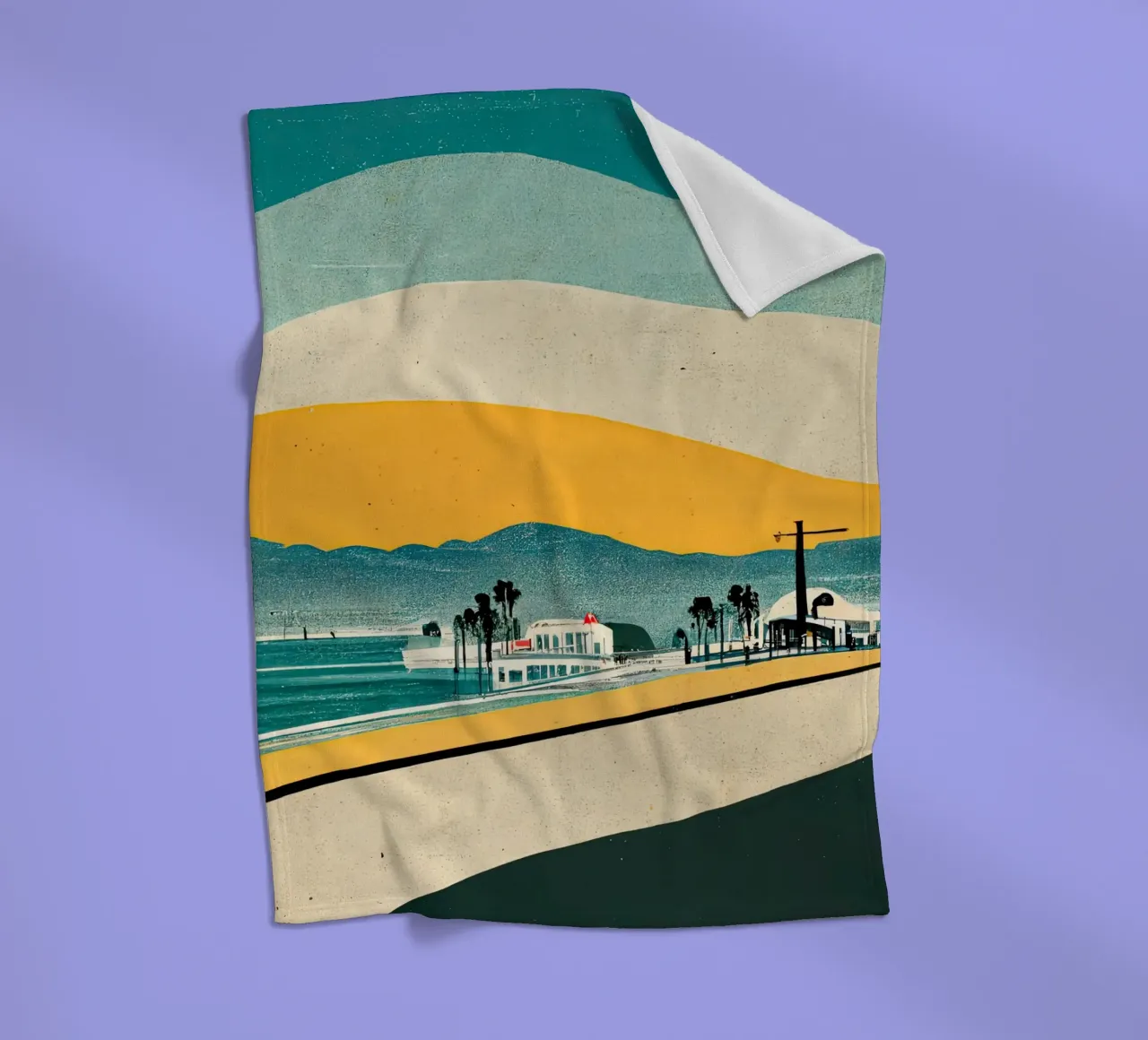 Arte da parete di Imagine coperta in pile da Imagine