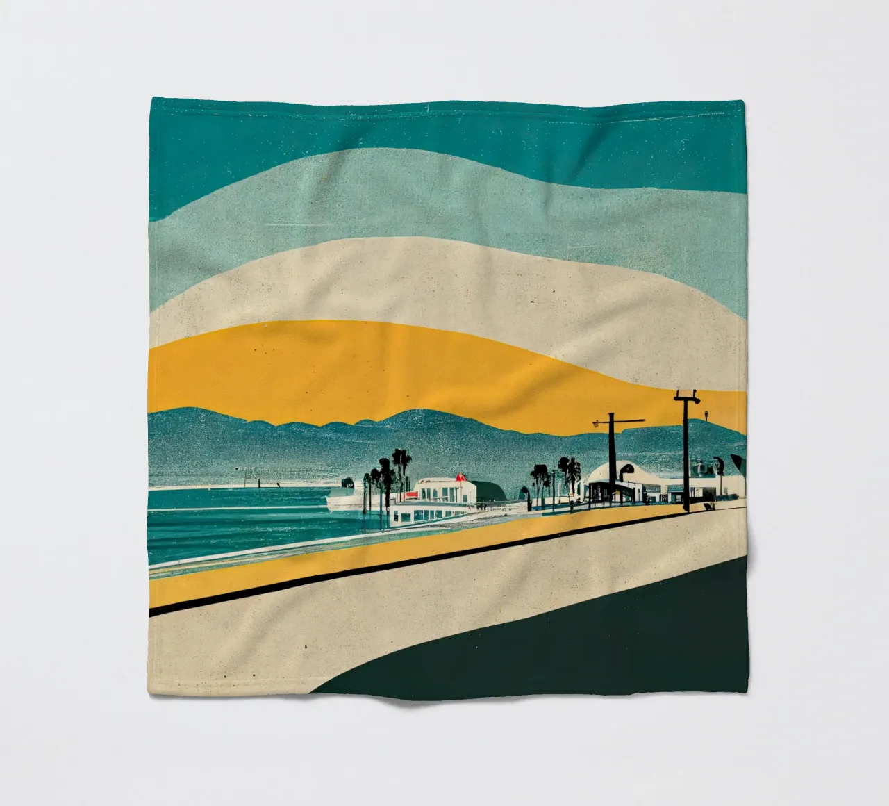 Arte da parete di Imagine coperta in pile da Imagine