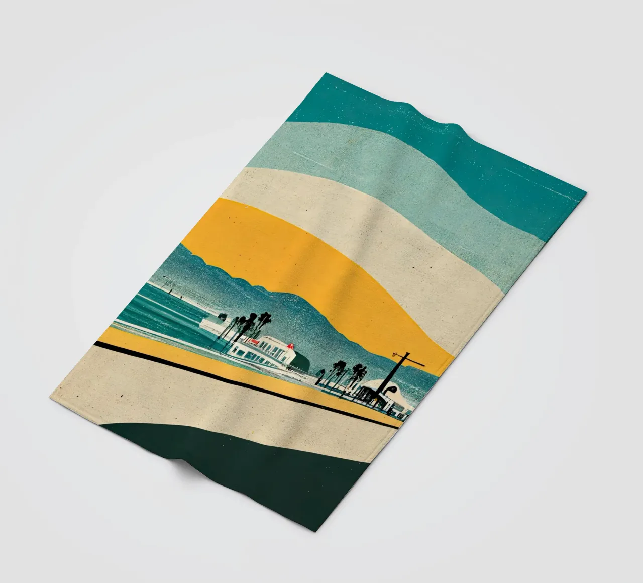 Arte da parete di Imagine coperta in pile da Imagine