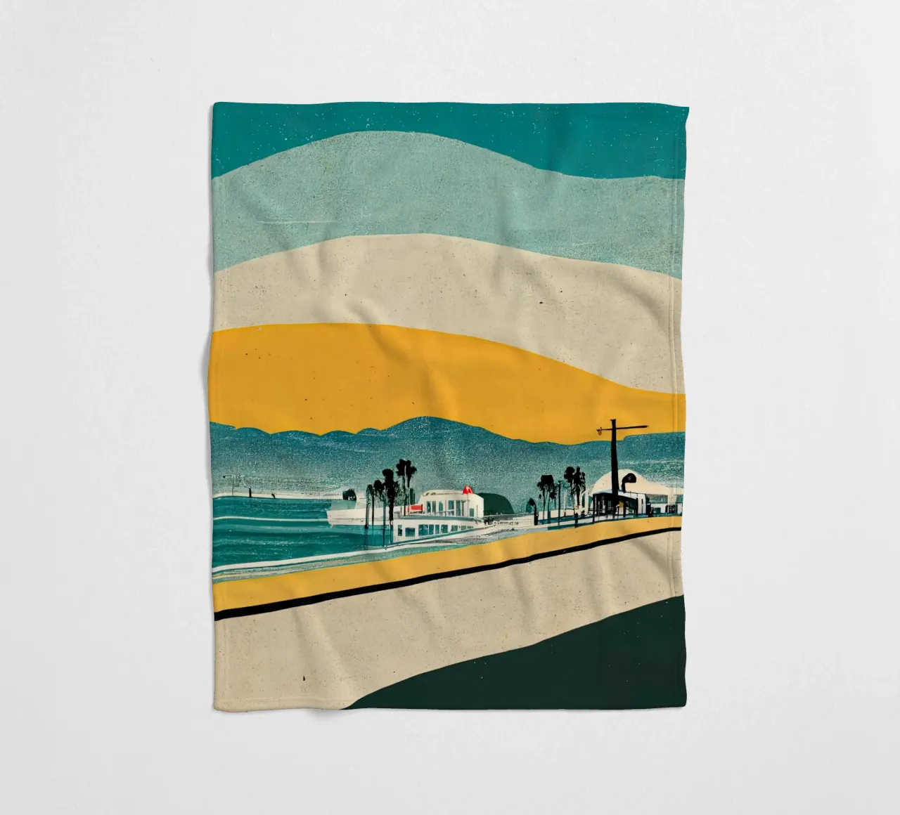Arte da parete di Imagine coperta in pile da Imagine