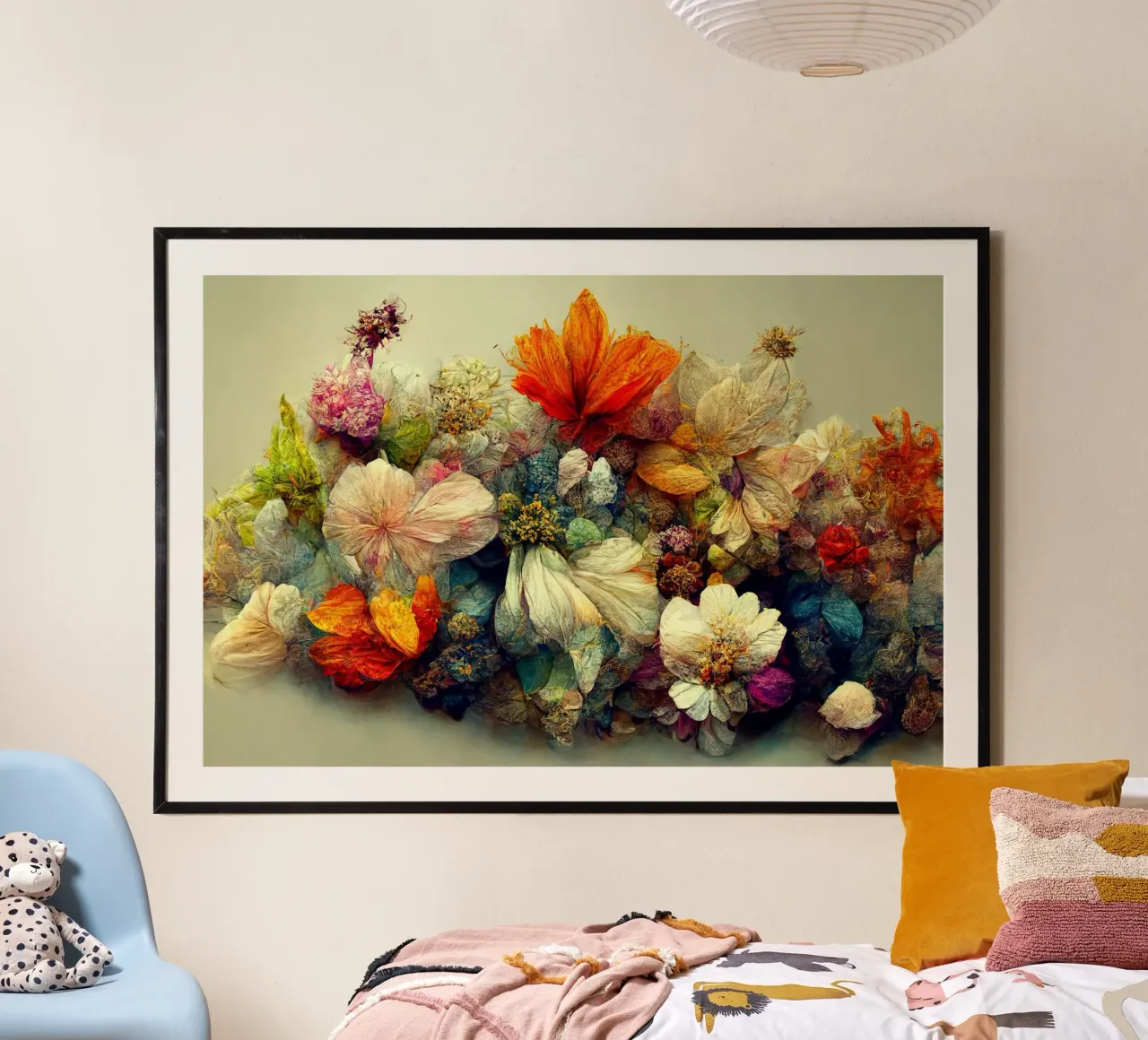 Arte da parete di Imagine poster con telaio in plastica da Imagine